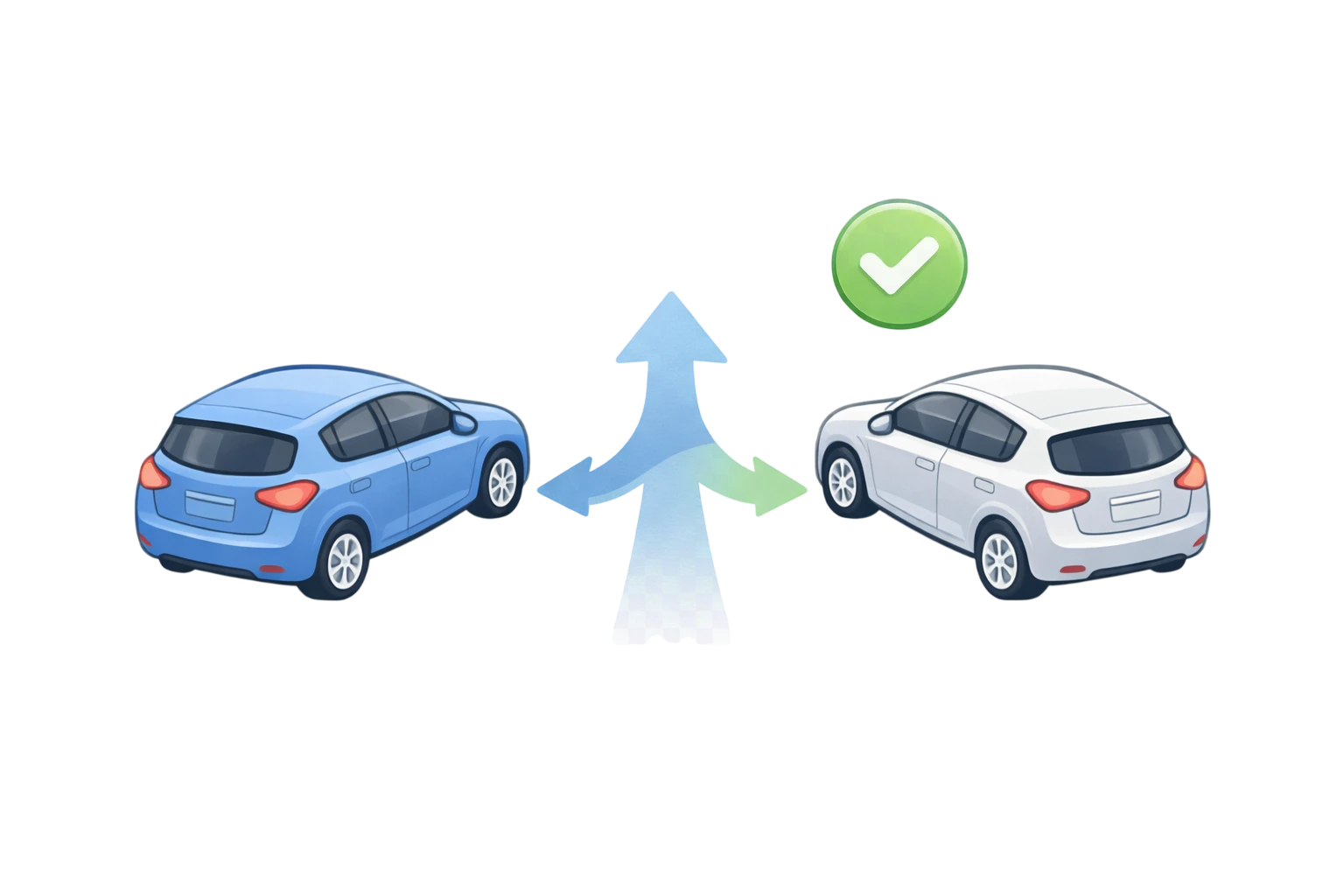 Gebruik van de weg oefenen met rijrichting, rijstrookkeuze en correct voorsorteren